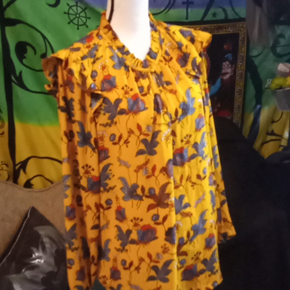 Floral Long sleeve top